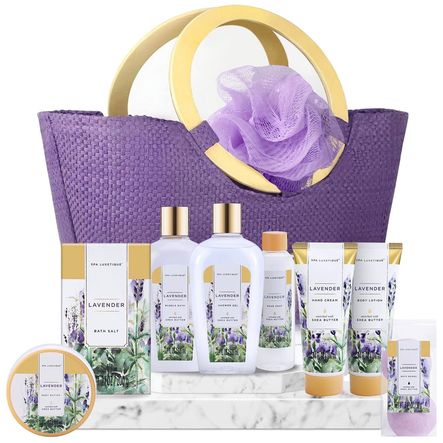Spa Gift Baskets for Women, 10pcs Gift Sets