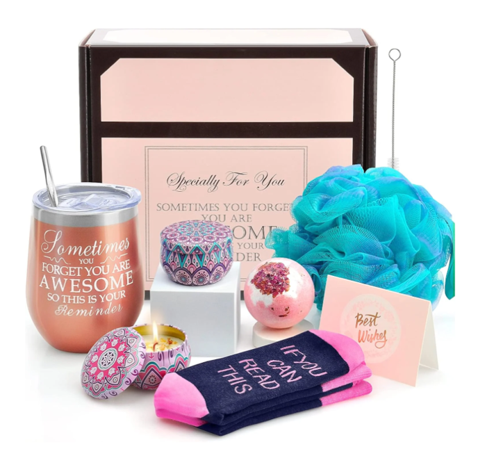 Unisex Spa Relax Treatment: Girlfriend Gift Basket