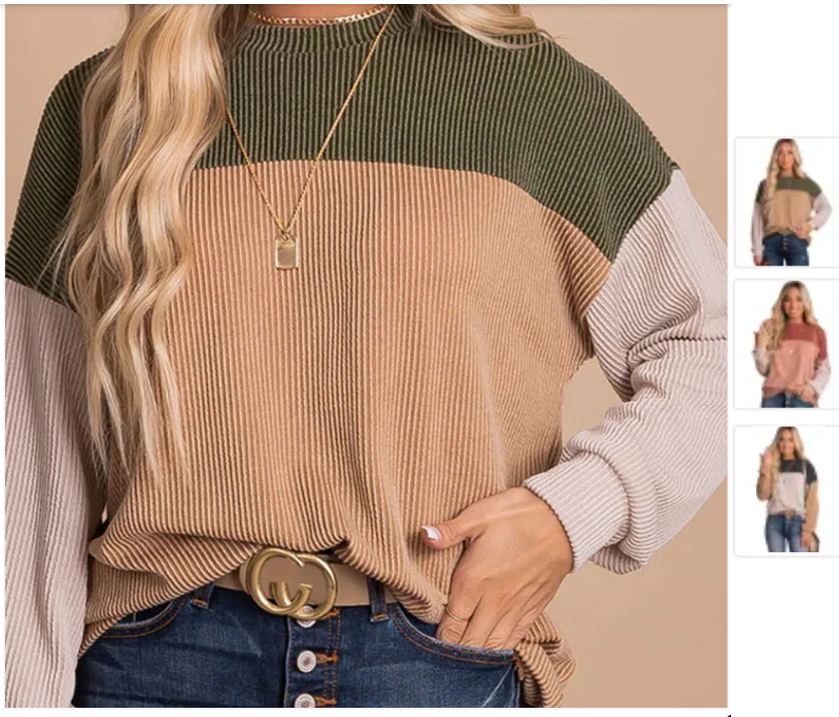 Leisure Versatile Color Long-sleeved 2-Pack
