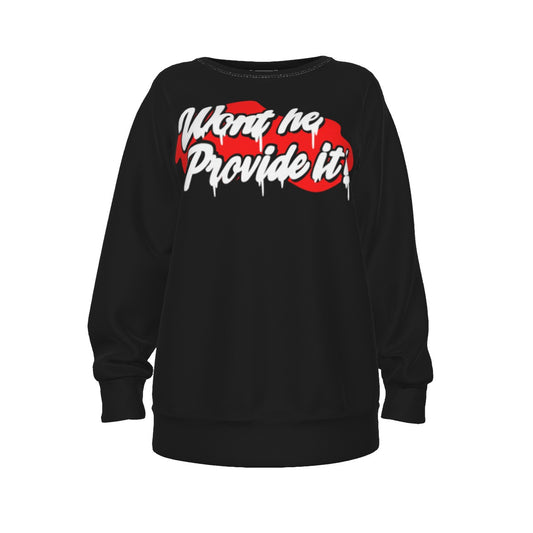 Won't He Provide It Sleeve Warm Sweatshirt