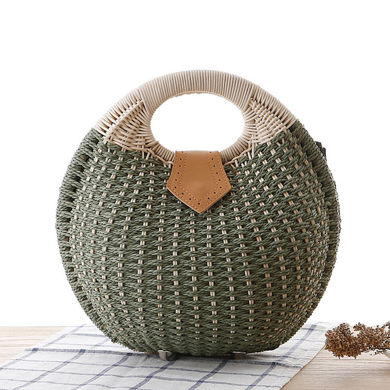 Awesome Rattan weaved handbag