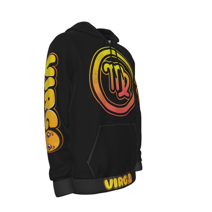 Virgo Style Logo Unisex Thick & Warm Pullover Hoodie