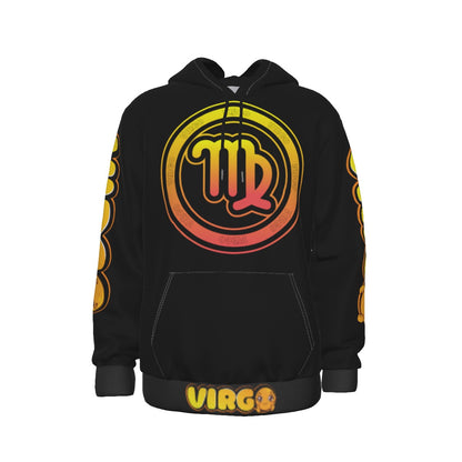 Virgo Style Logo Unisex Thick & Warm Pullover Hoodie