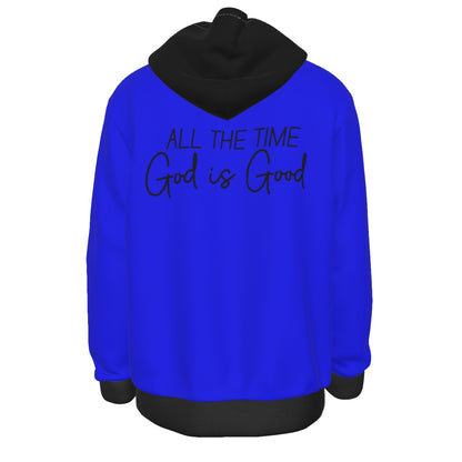 God Is Good All The Time Thick Unisex Pullover Hoodie