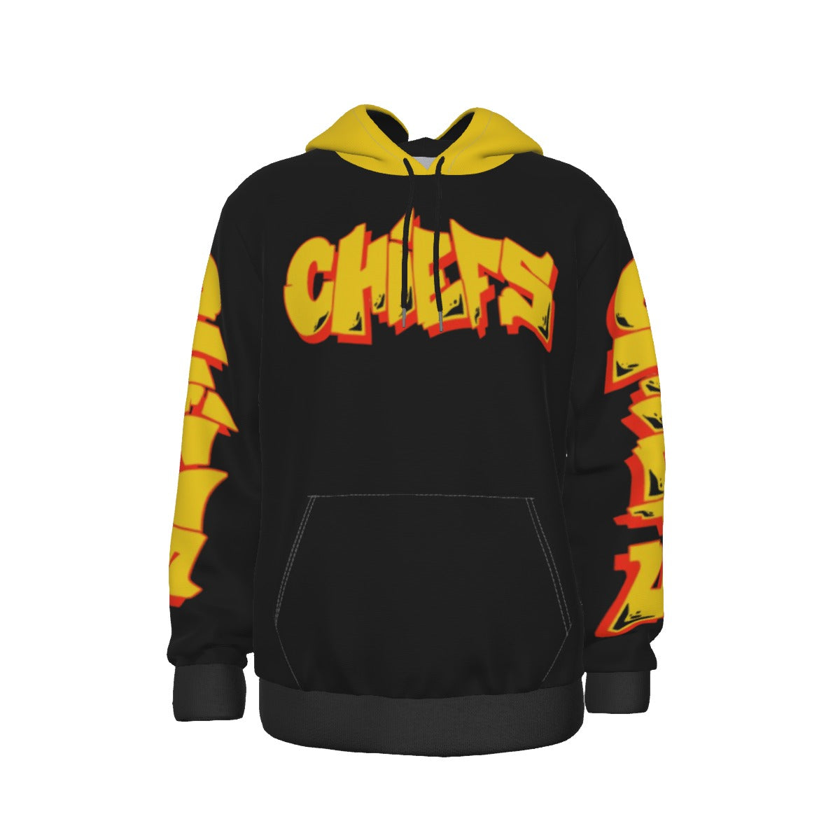 Chiefs Football Thicken Pullover Hoodie with Pockets