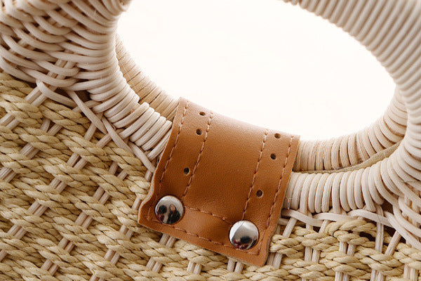 Awesome Rattan weaved handbag