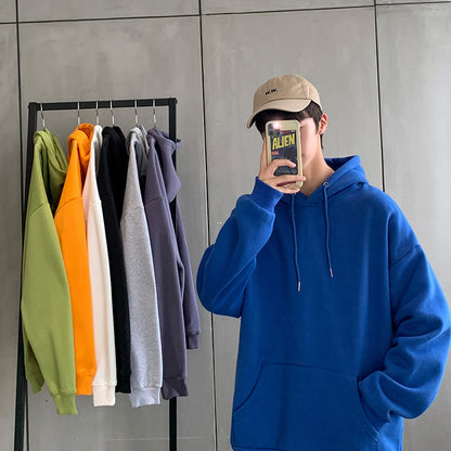 Solid Color Pullover Hooded 3-Pack