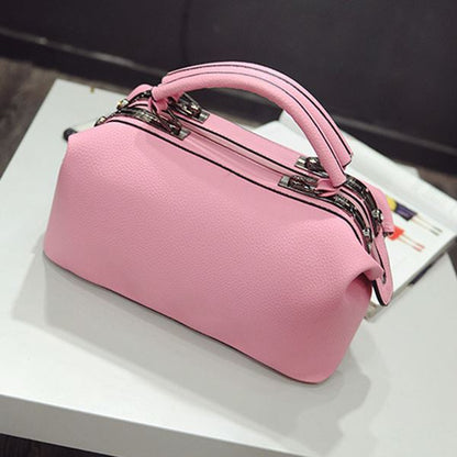 Cute Pink Boston Handbag