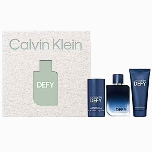 Calvin Klein Defy Eau De Parfum 3 Piece Gift Set