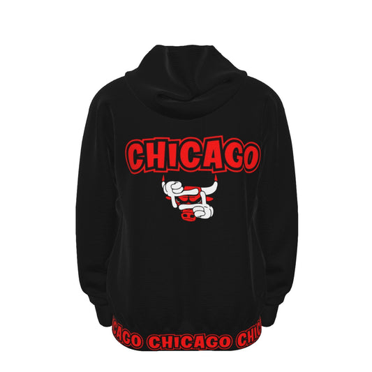 Chicago Style Loser long-sleeve Unisex Zip Hooded