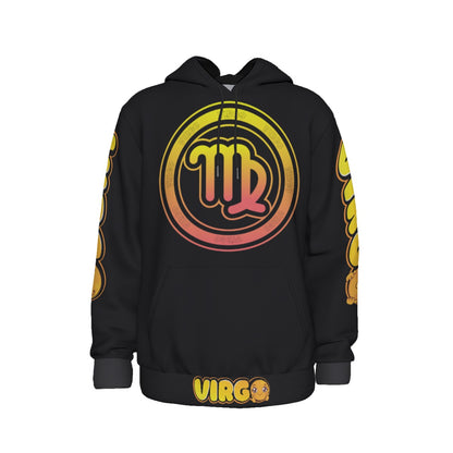 Virgo Style Logo Unisex Thick & Warm Pullover Hoodie