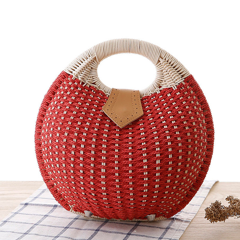 Awesome Rattan weaved handbag