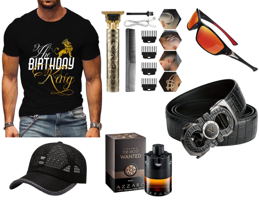 5-Pack Men's Birthday Exclusive Gift Bundle Set Packages