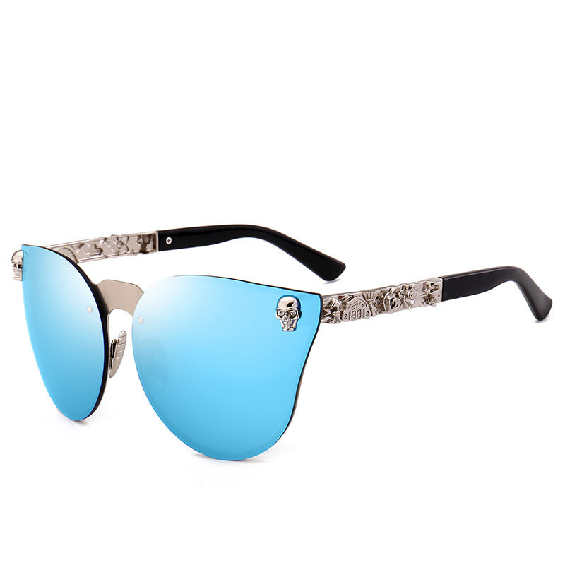 Kick Butt Skull sunglasses metal sunglasses