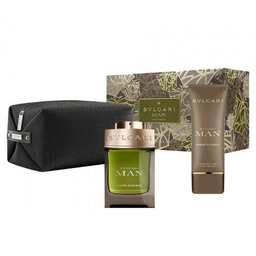 Bvlgari Man Wood Essence 3 Piece Gift Set