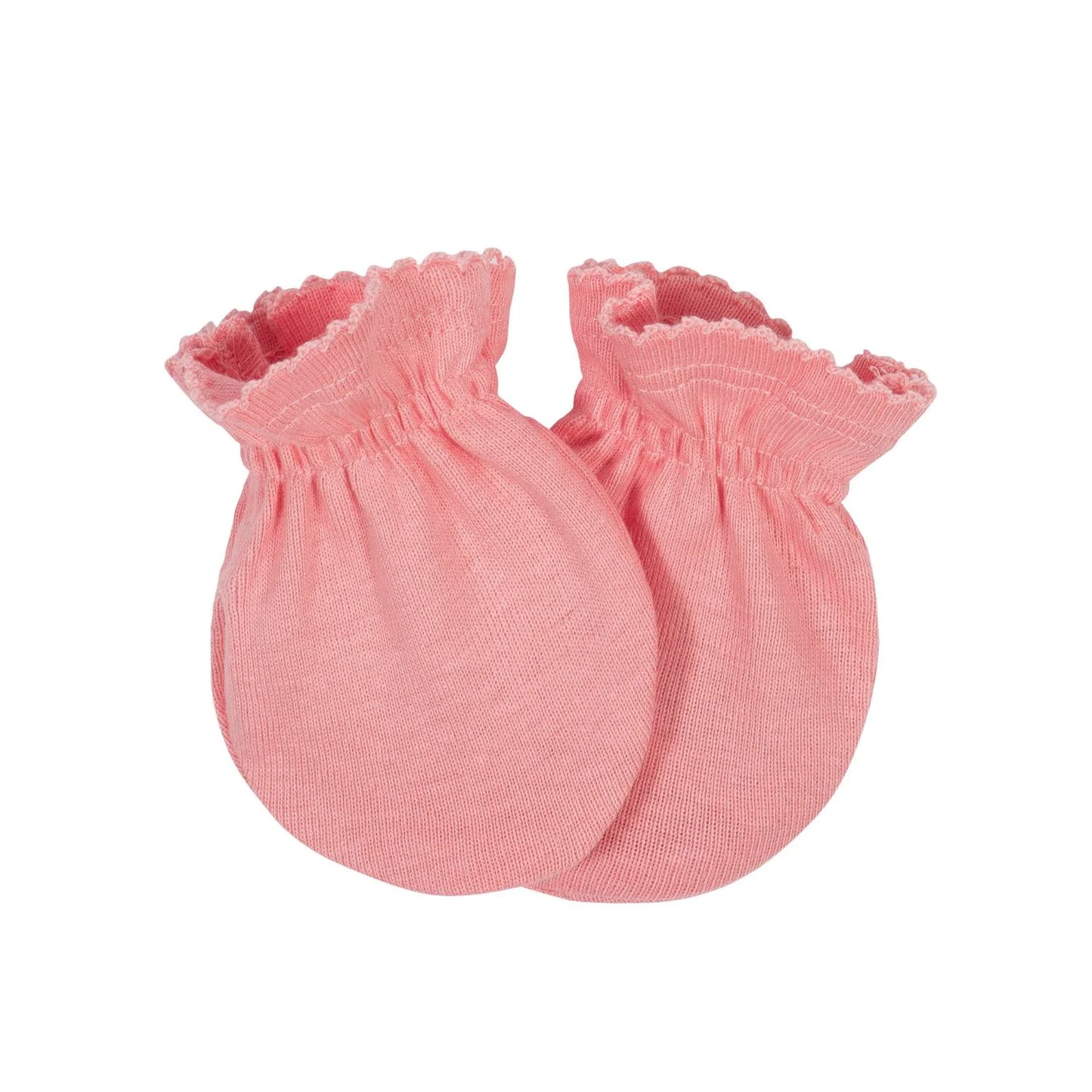 12-Pack Baby Girls Bunny Cap and Mitten Set