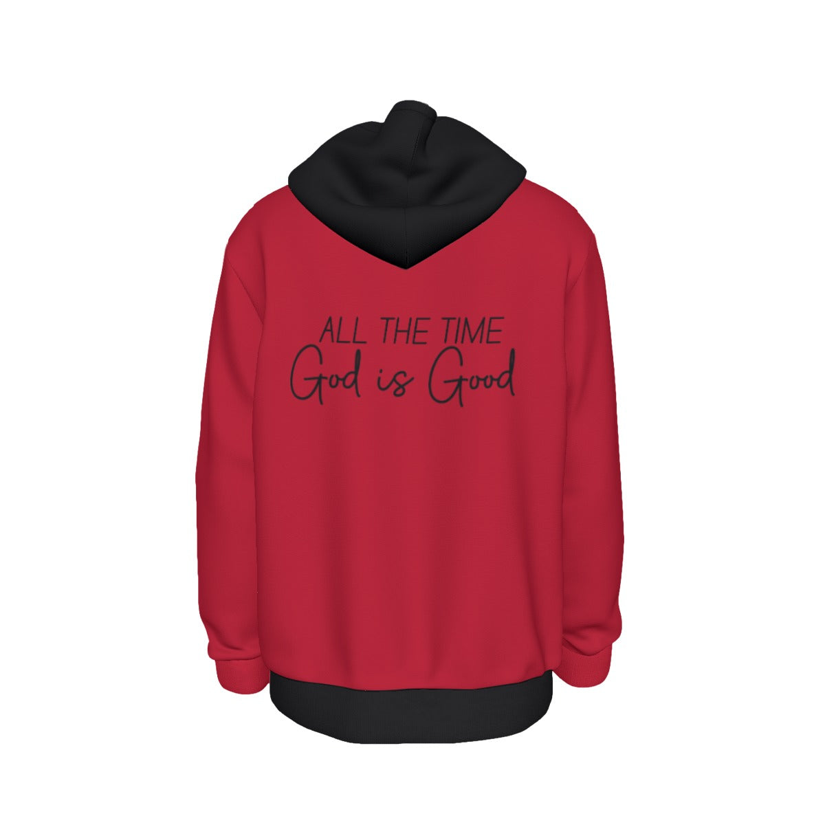 God Is Good All The Time Thick Unisex Pullover Hoodie