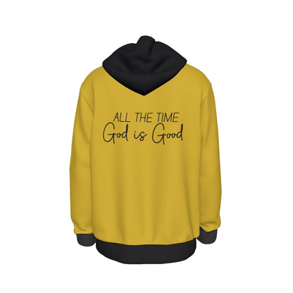 God Is Good All The Time Thick Unisex Pullover Hoodie