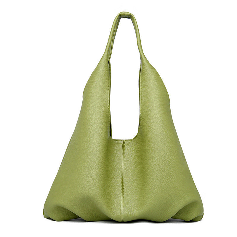 Underarm Solid Color Large Bag