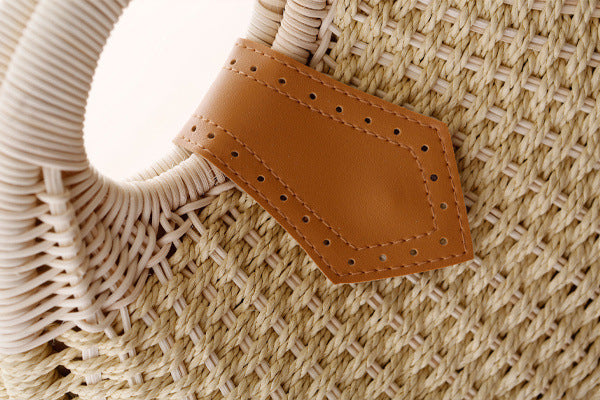 Awesome Rattan weaved handbag