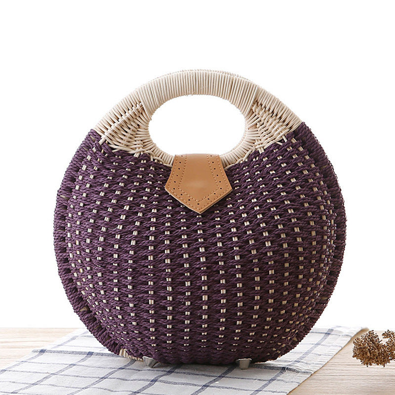 Awesome Rattan weaved handbag