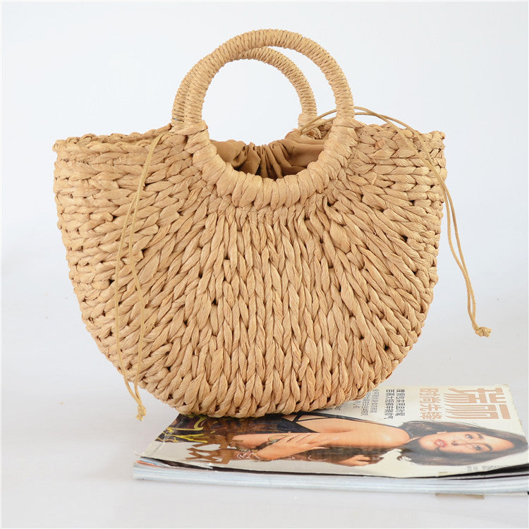 Hand-woven Moon Bag