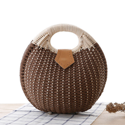 Awesome Rattan weaved handbag