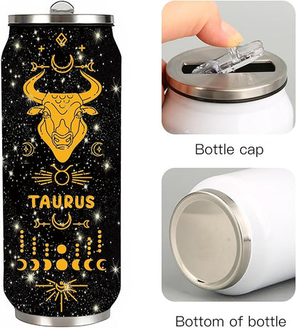 17OZ Zodiac Stainless Steel Tumbler Great Gift for Men or Women