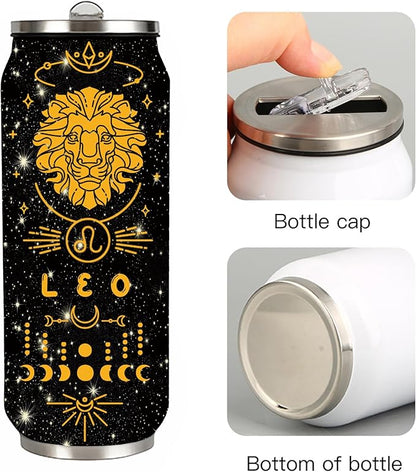 17OZ Zodiac Stainless Steel Tumbler Great Gift for Men or Women