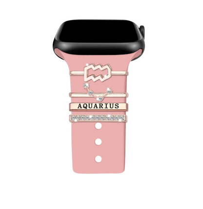 Silicone Bands Charms Compatible Apple Watch Bands