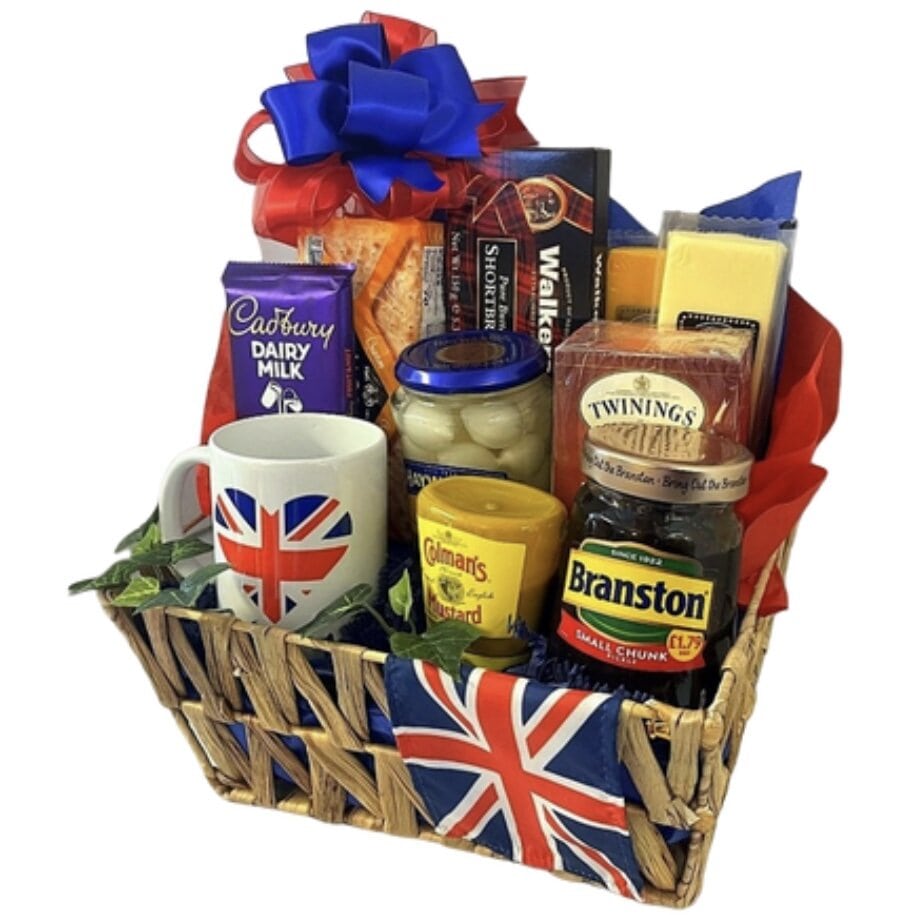 Taste of Britain Gift Basket: Free Shipping to the USA