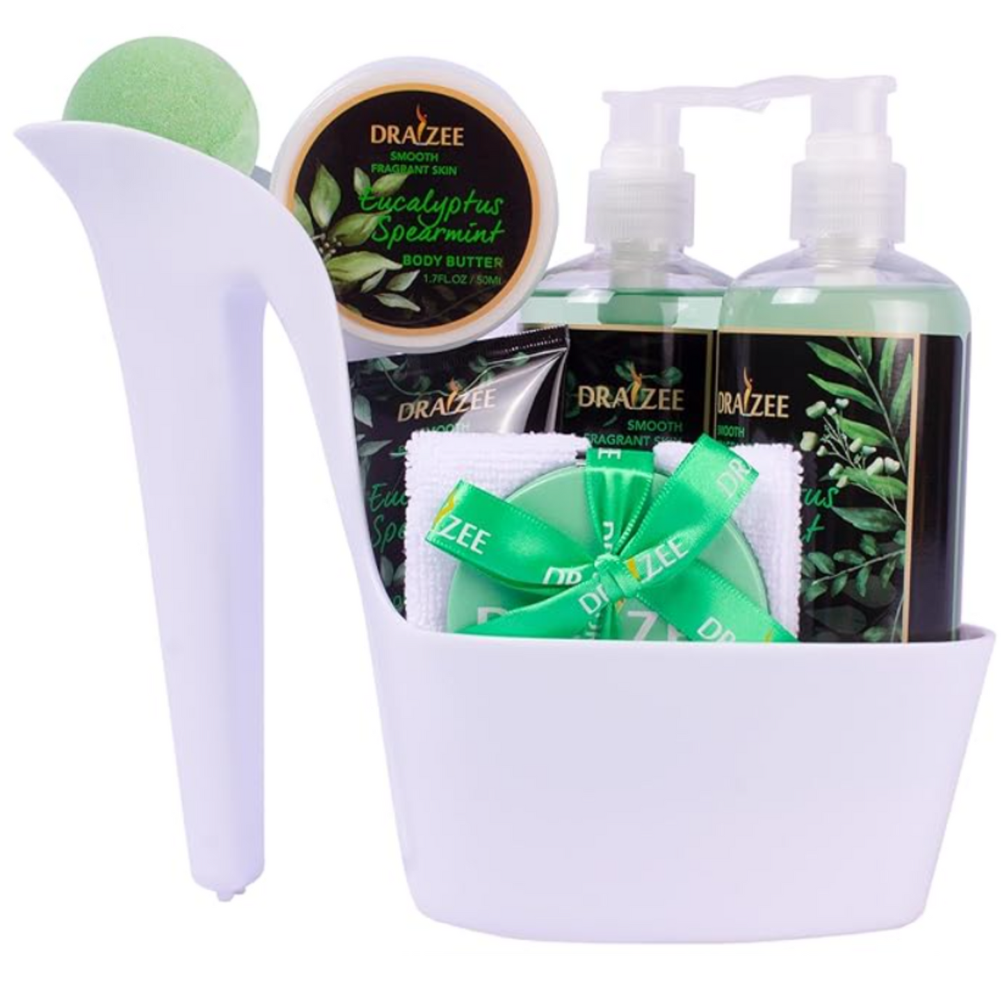 Bath and Body - 8 Pcs Luxury Rose Scented Heel Shoe Spa Gift Set