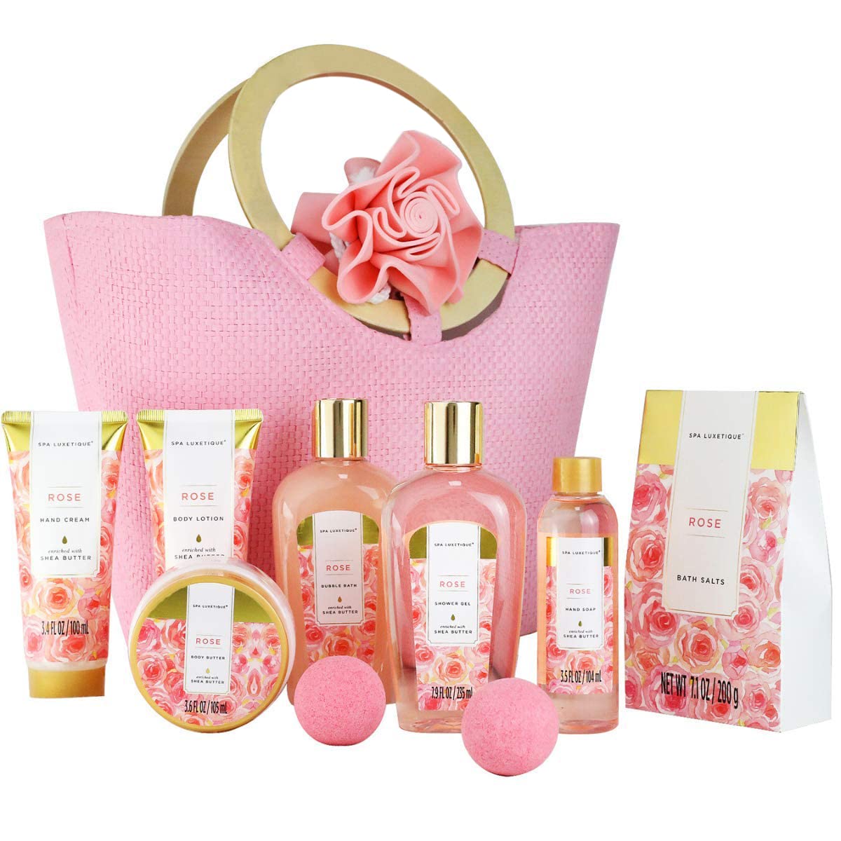Spa Gift Baskets for Women, 10pcs Gift Sets
