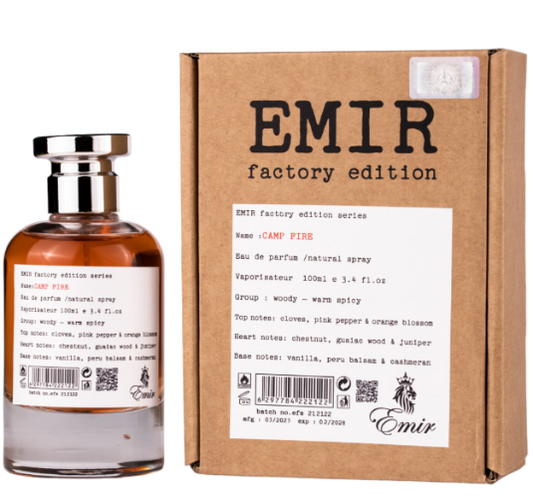 Paris Corner Emir Factory Edition Camp Fire Eau De Parfum