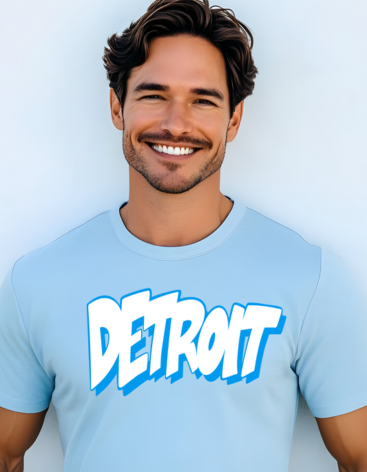 Detroit Logo Unisex Relaxed, Soft & Comfortable Feel