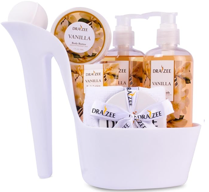 Bath and Body - 8 Pcs Luxury Rose Scented Heel Shoe Spa Gift Set