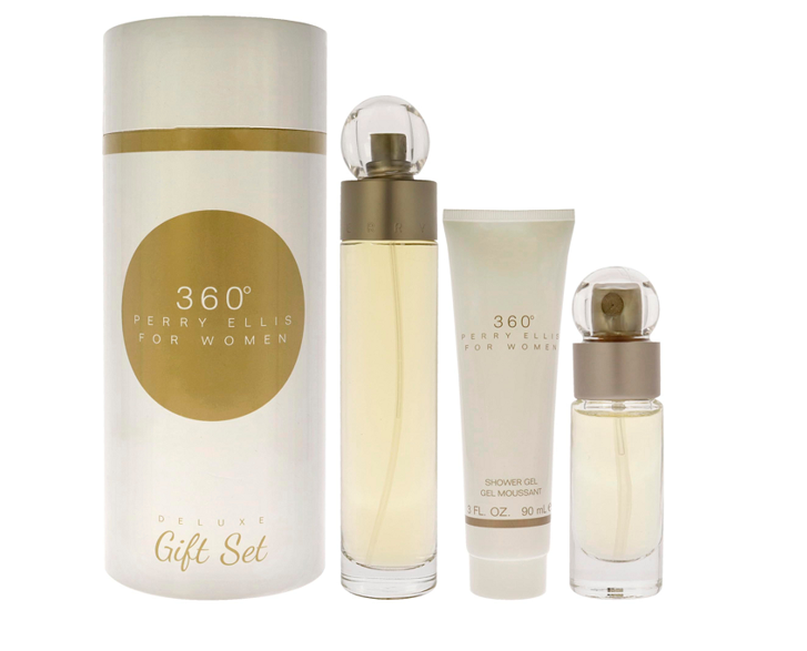 360 3 PCS SET FOR WOMEN: 3.4 EAU DE TOILETTE SPRAY