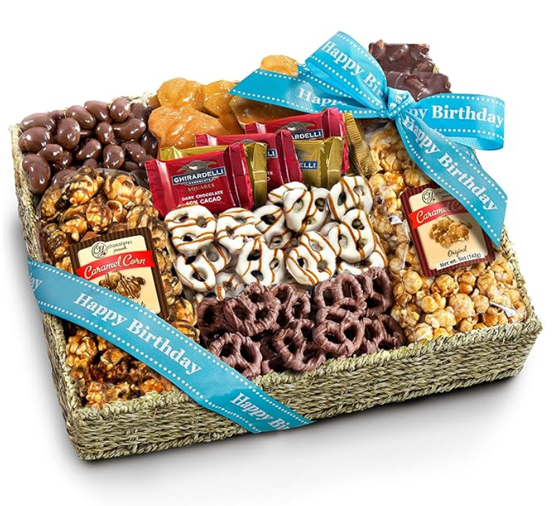 Yummy Grand Chocolate, Caramel & Crunch Gift Basket