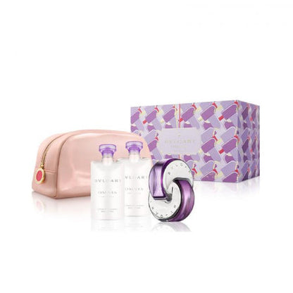 Bvlgari Omnia Amethyste 4 Piece Gift Set