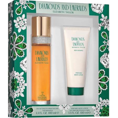 Diamonds & Emeralds 2 Piece Gift Set