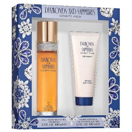 Diamonds & Sapphires 2 Piece Gift Set