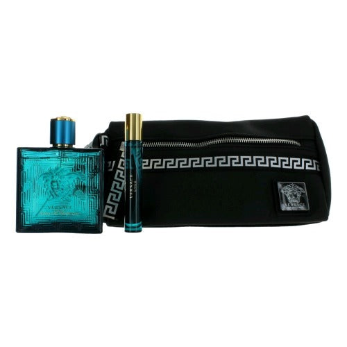 Versace Eros Eau De Parfum 3 Piece Gift Set