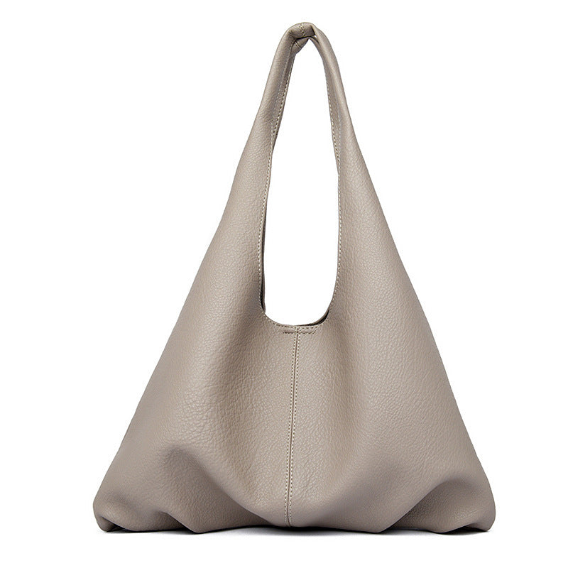 Underarm Solid Color Large Bag