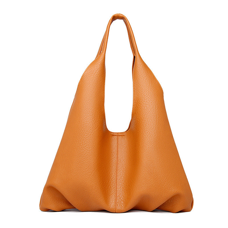 Underarm Solid Color Large Bag