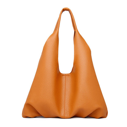 Underarm Solid Color Large Bag