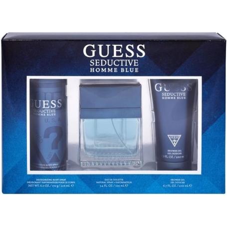 Guess Seductive Homme Blue 3 Piece Gift Set