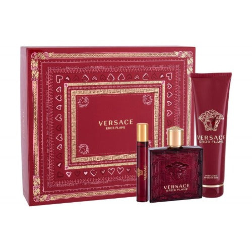 Versace Eros Flame 3 Piece Gift Set