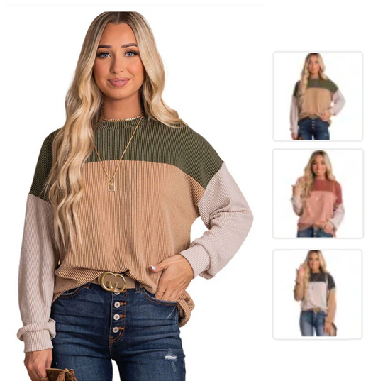 Leisure Versatile Color Long-sleeved 2-Pack