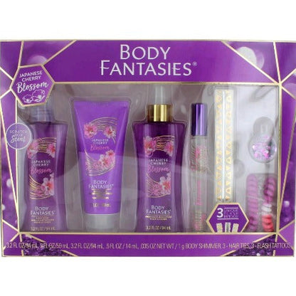 Body Fantasies Japanese Cherry Blossom 7 Piece Gift Set