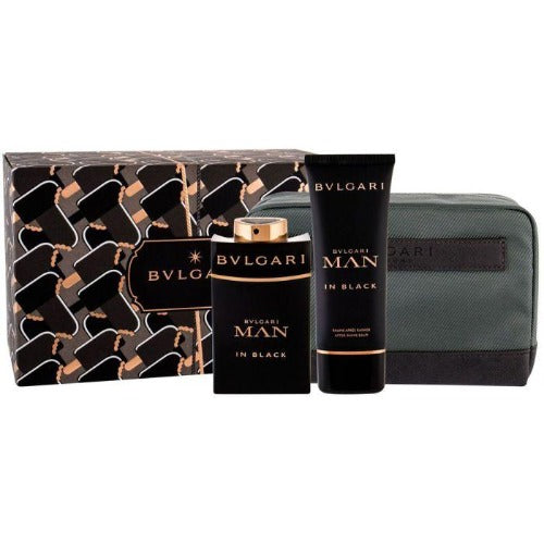 Bvlgari Man In Black Eau De Parfum 3 Piece Gift Set